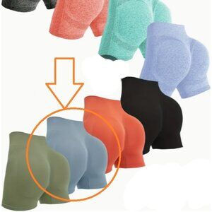 Slate Blue booty-lift 3" biker short